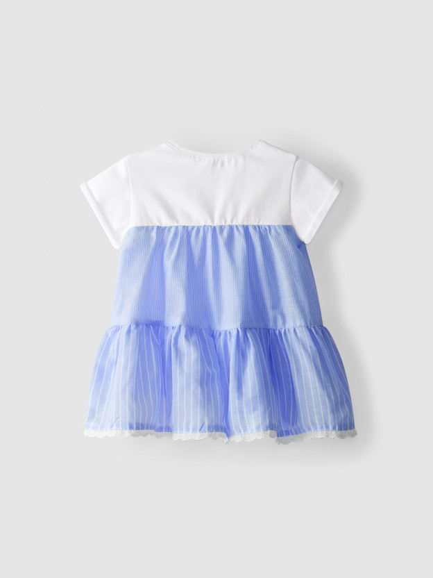 Evas� dress jersey and soft cotton