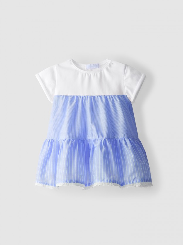 Evas� dress jersey and soft cotton
