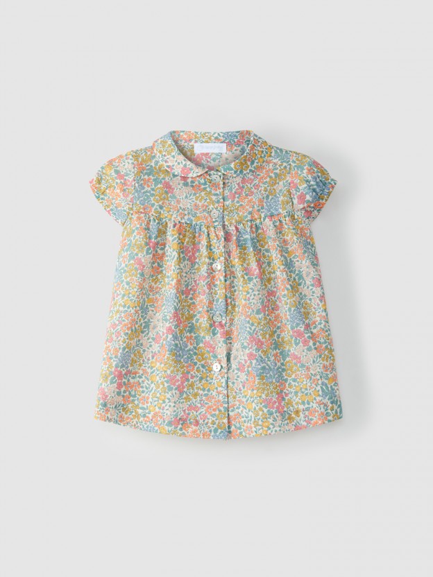 Floral Liberty print dress