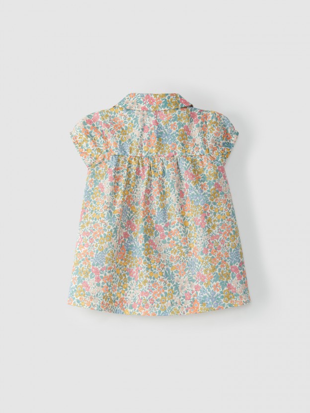 Floral Liberty print dress