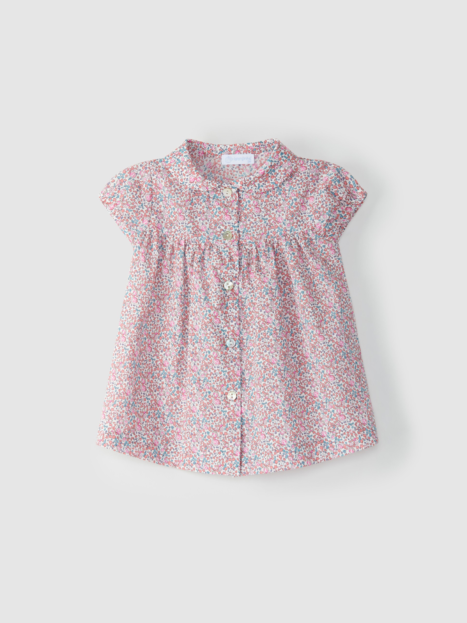 Vestido em tecido Liberty floral