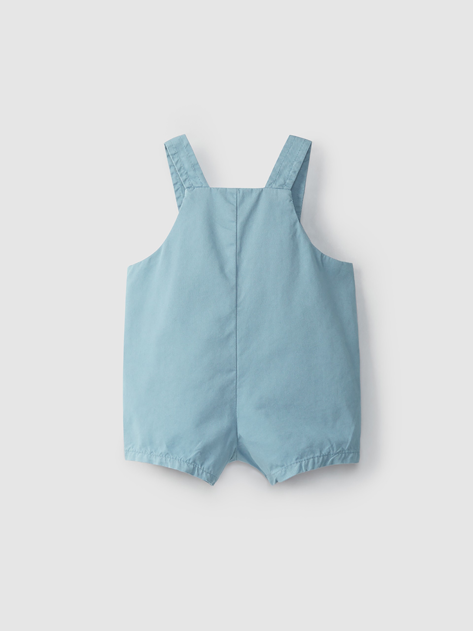 Short-salopette avec poche