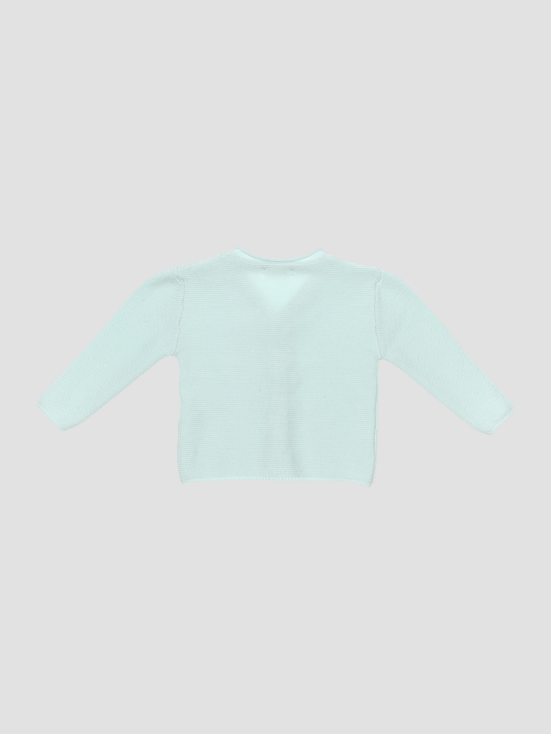 Chaqueta de punto cuello en V