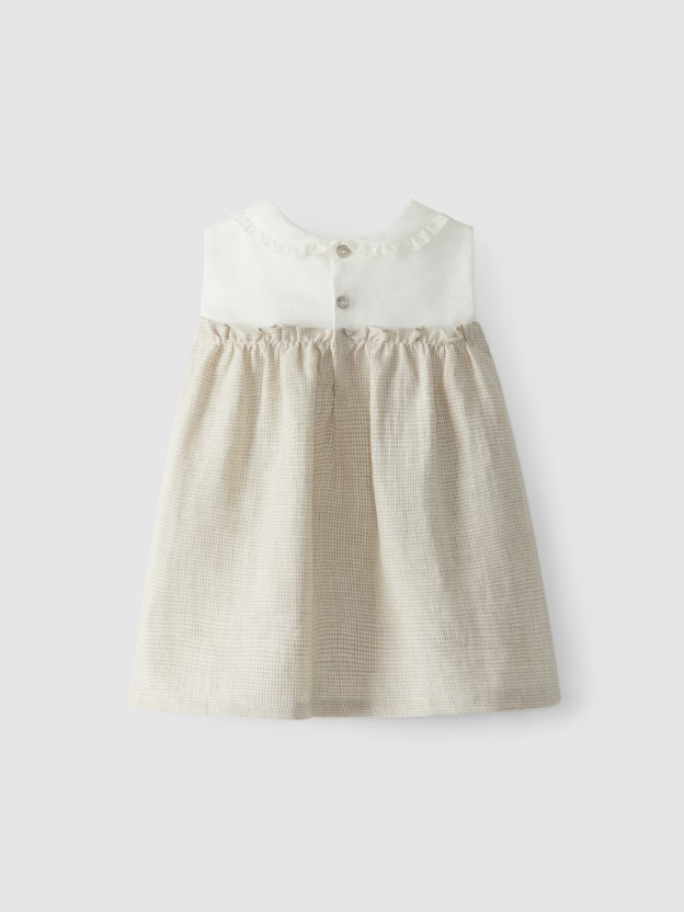 Vestido linho Vestido linho