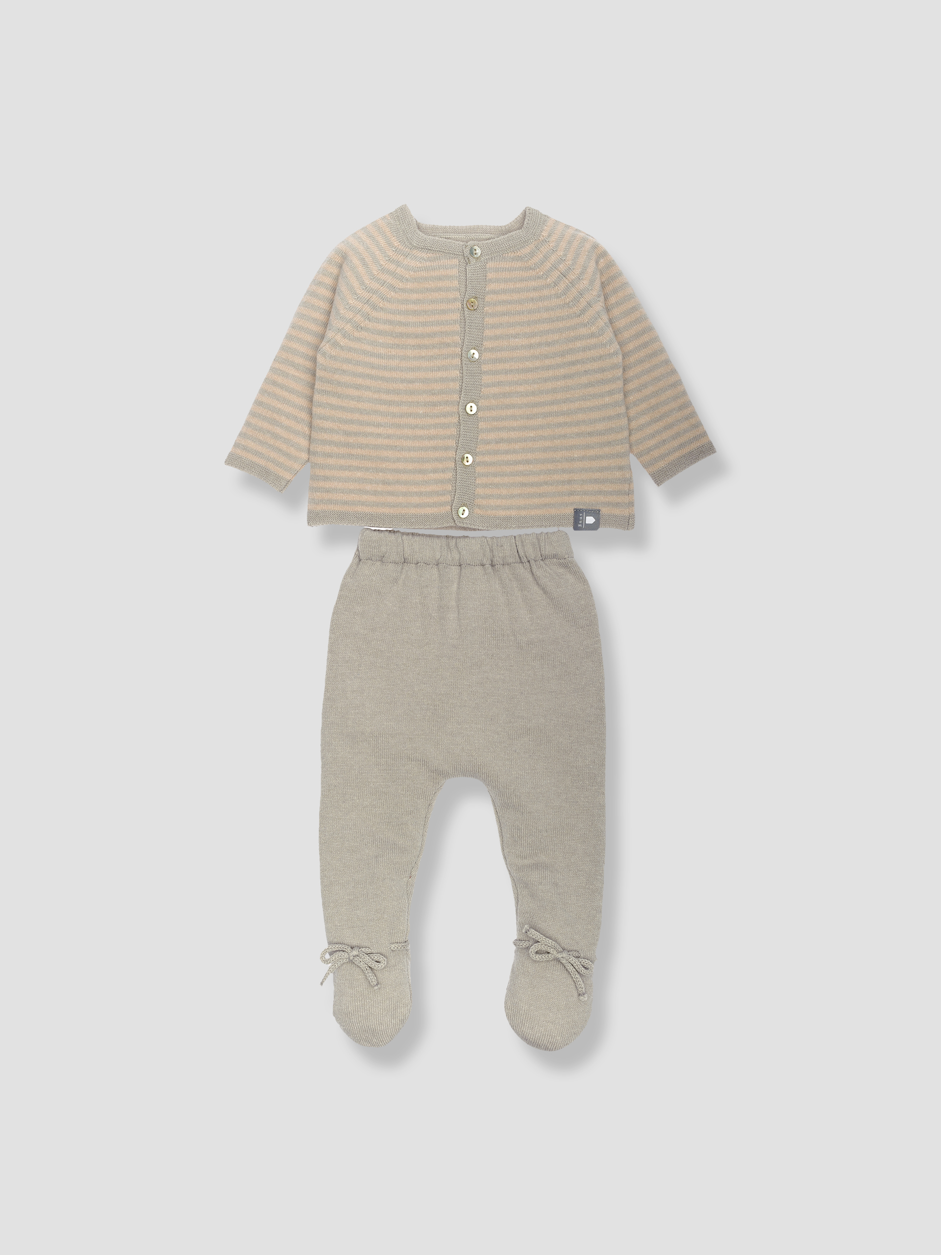 Kit gilet + collant laine