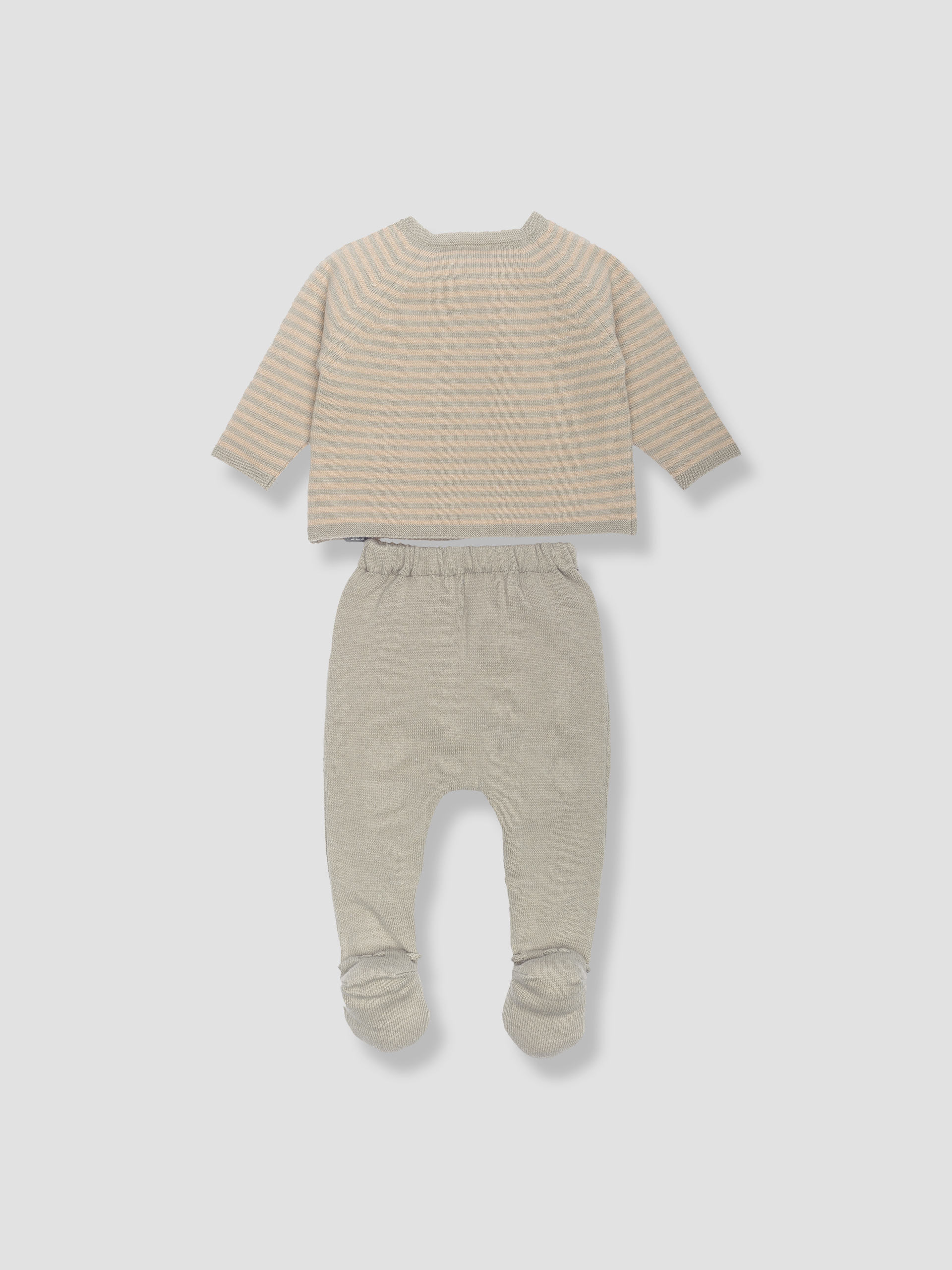 Kit gilet + collant laine