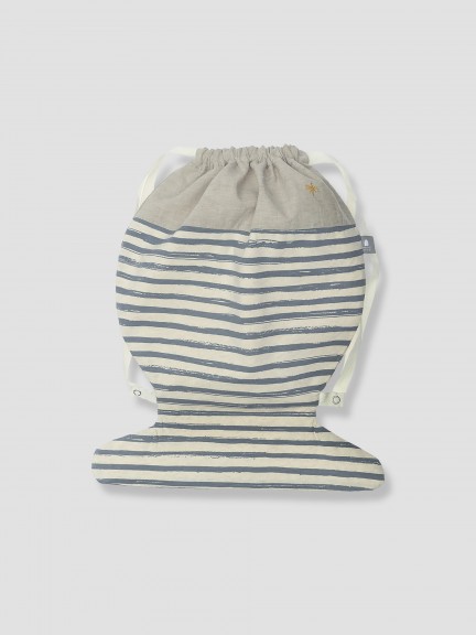 Striped playschool backpack Striped playschool backpack