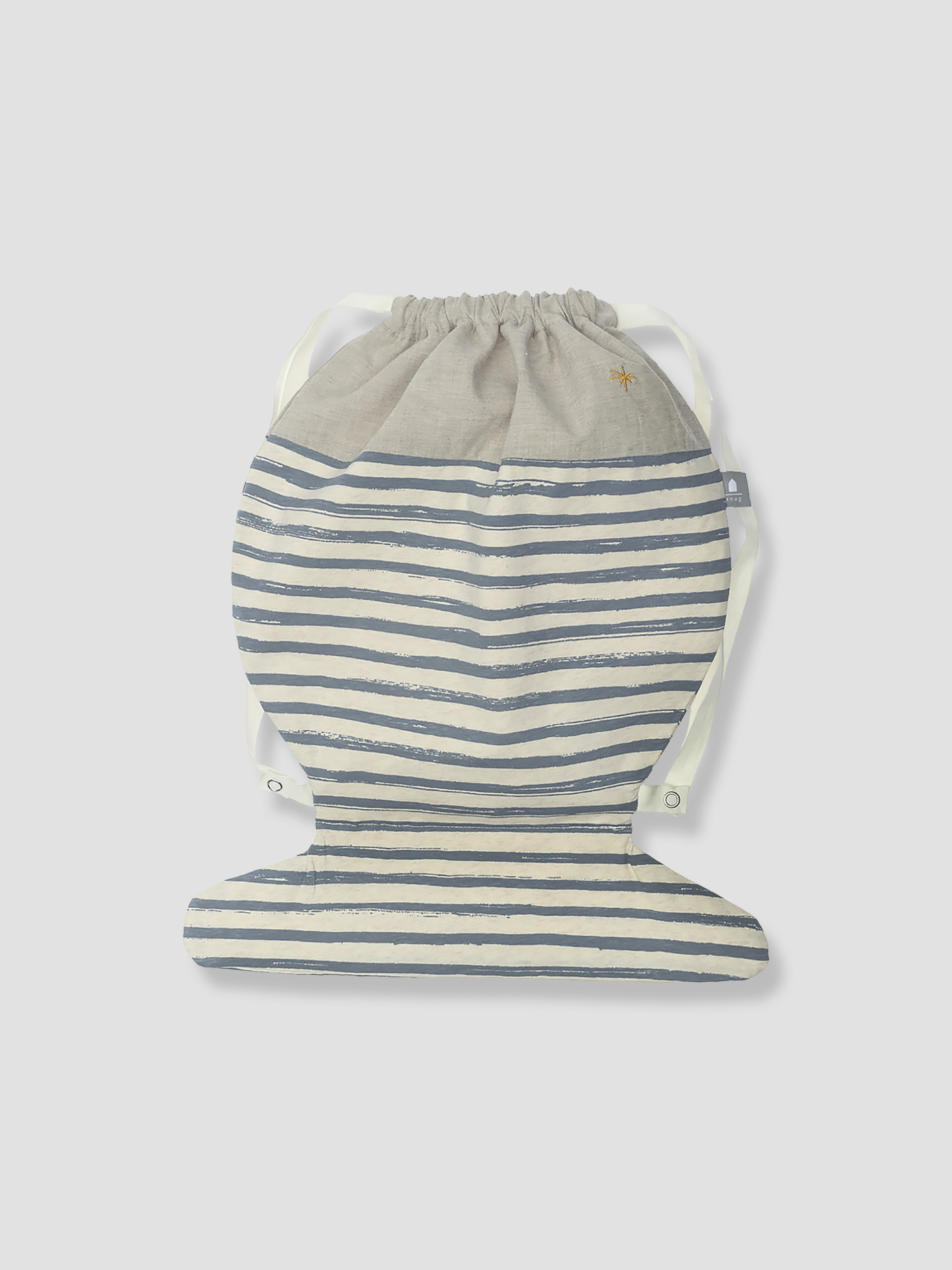 Striped playschool backpack