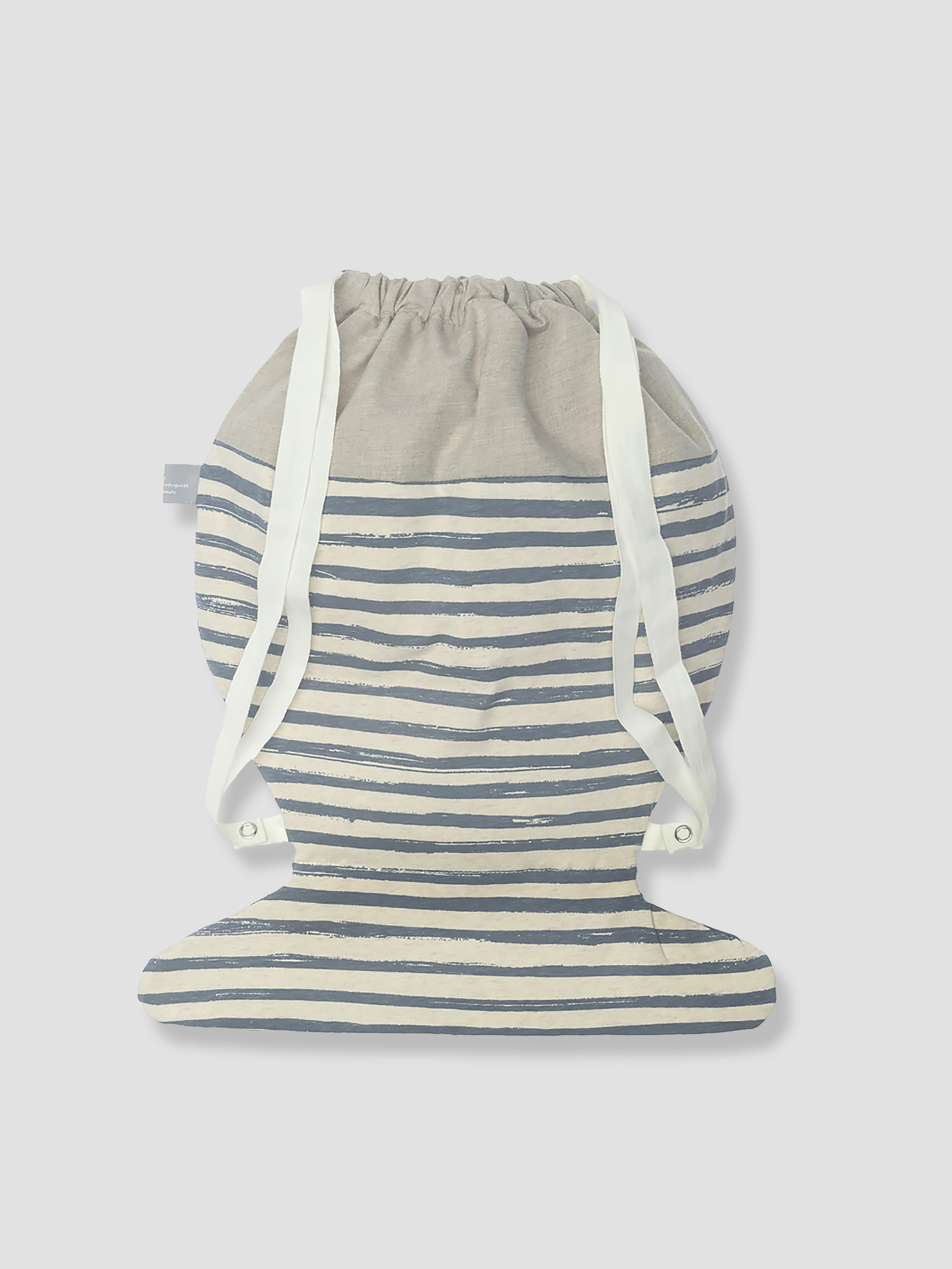 Striped playschool backpack