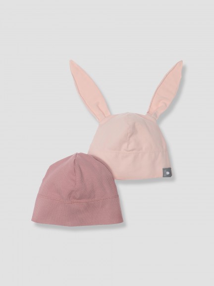 Pack dos gorros de algod�n org�nico