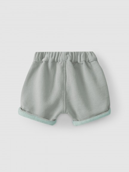 Pantalón corto de algodón pull-up Pantalón corto de algodón pull-up