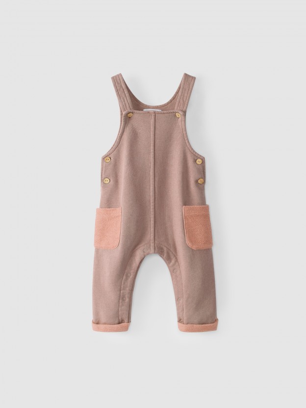 Cotton dungarees