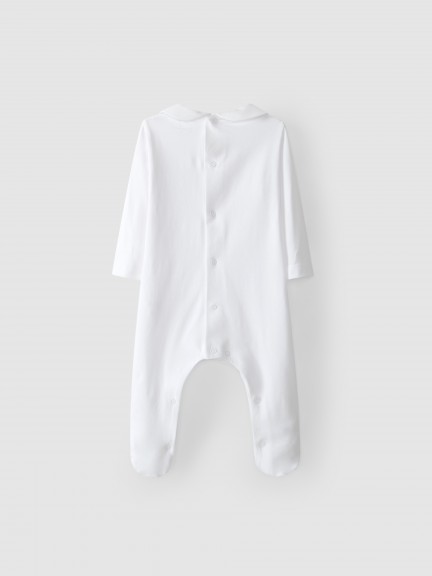 Babygrow with baby collar Babygrow with baby collar