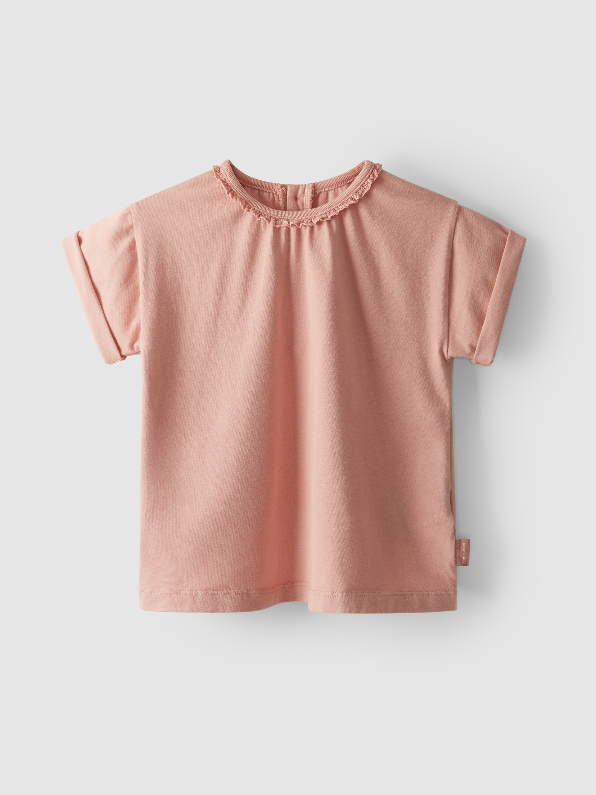 T-shirt détail de volant