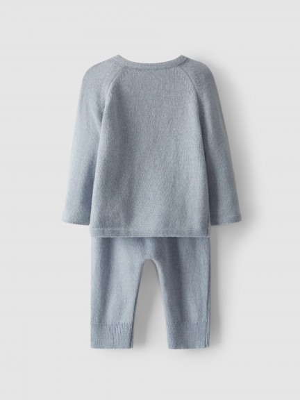 Wool cardigan + pants Wool cardigan + pants