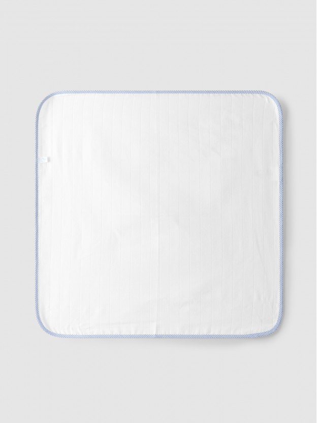 Pack of two striped burping cloths