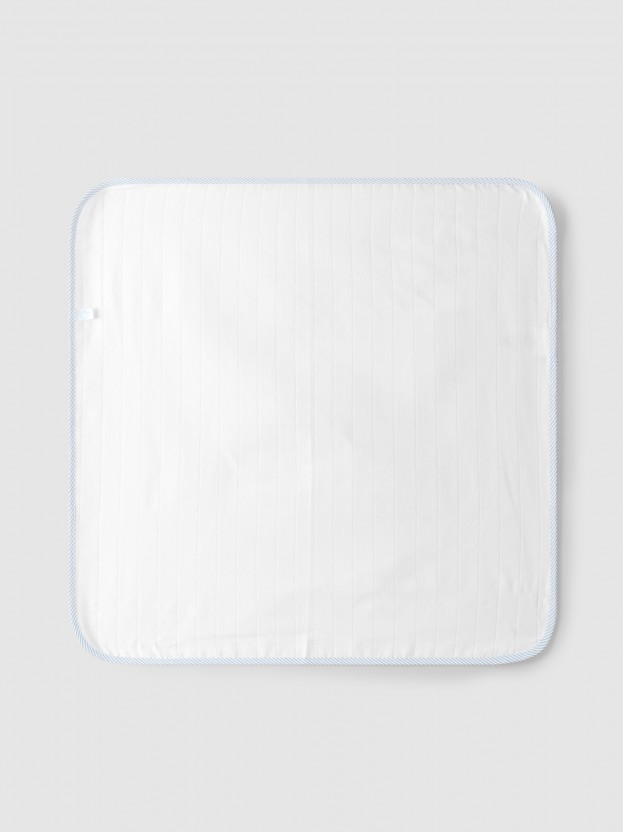 Pack of two striped burping cloths