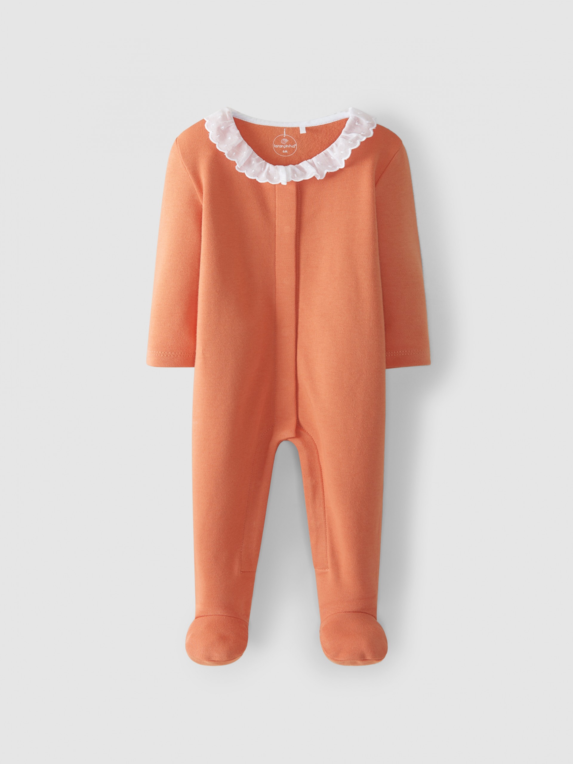 Babygrow with embroidered collar
