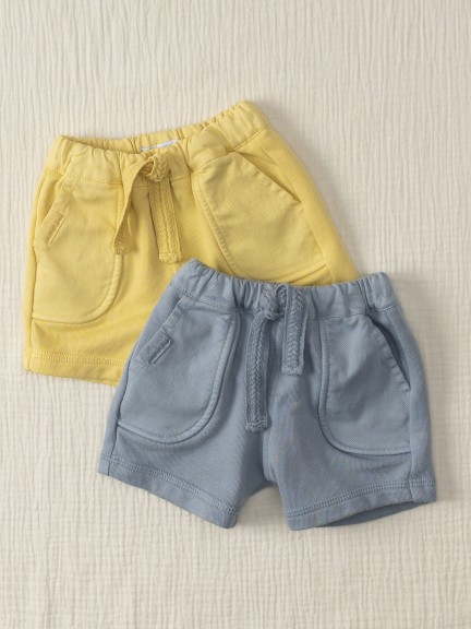 Cotton jersey pull-up shorts Cotton jersey pull-up shorts
