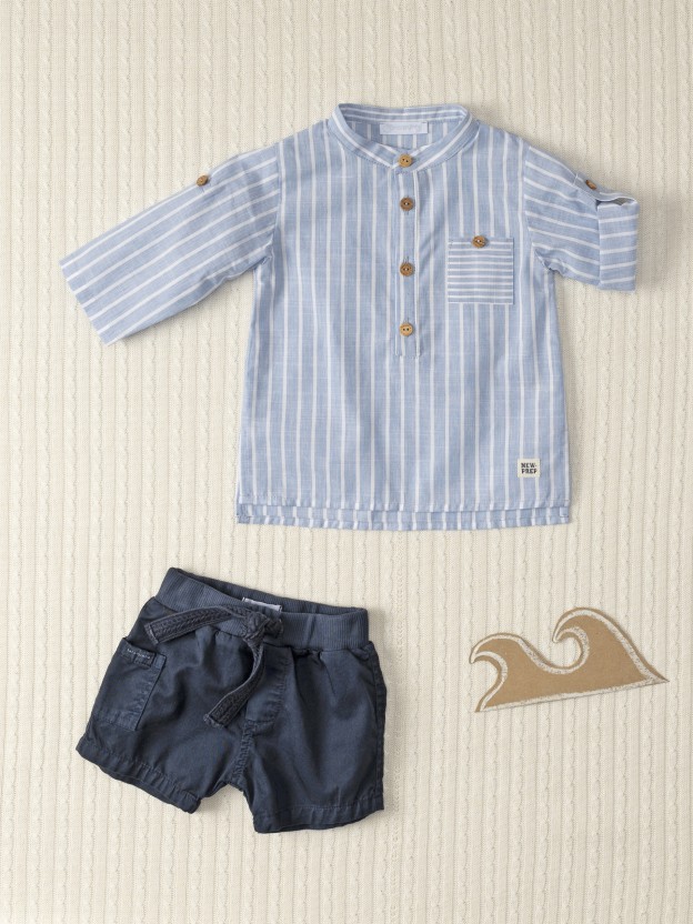 Chemise tissu en coton imprimé Chemise tissu en coton imprimé
