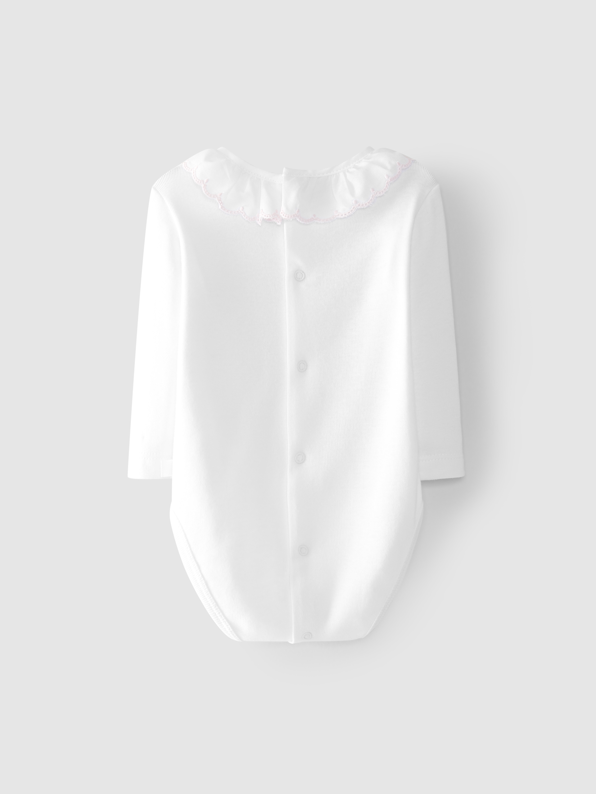 Body con cuello bordado