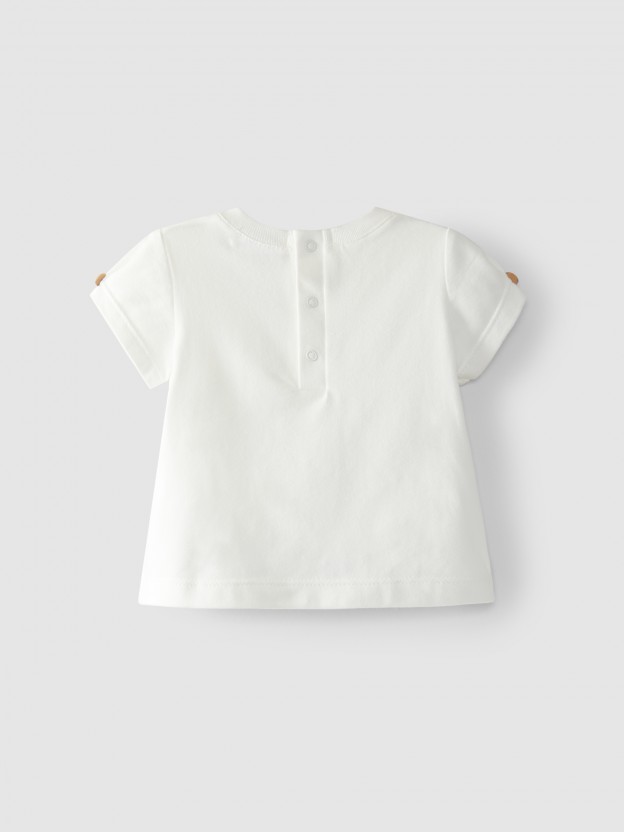 T-shirt jardineira