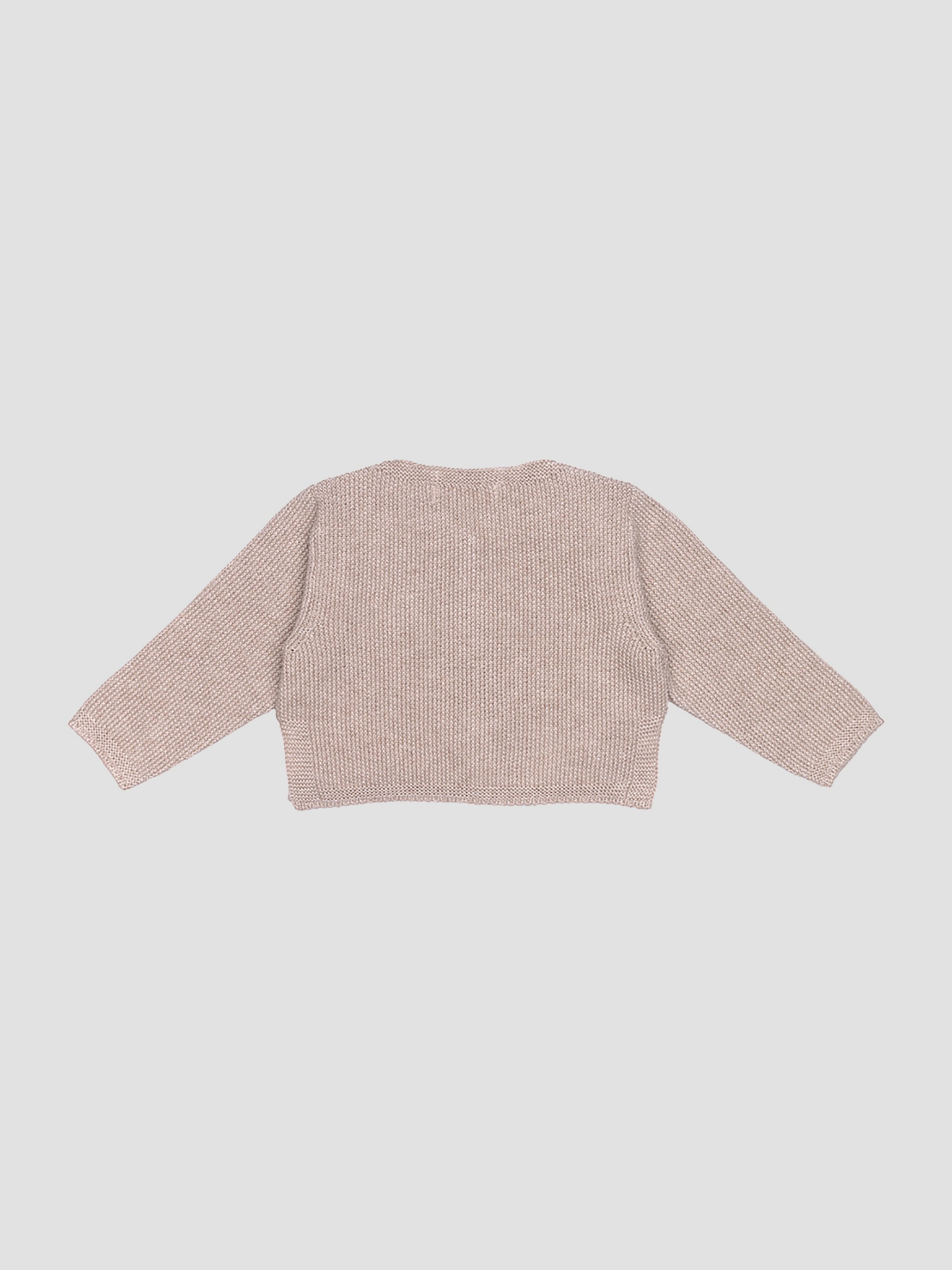 Gilet court tricoté
