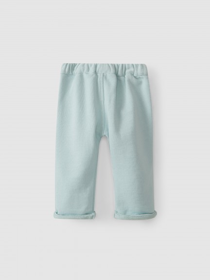 Pantalon en maille de coton pull-up Pantalon en maille de coton pull-up