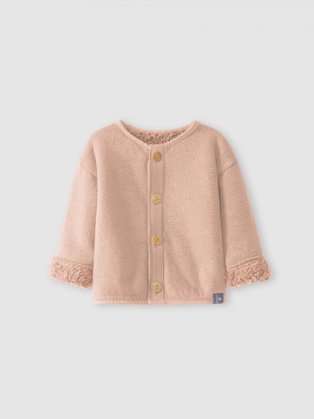 fleece and organic cotton fur coat fleece and organic cotton fur coat