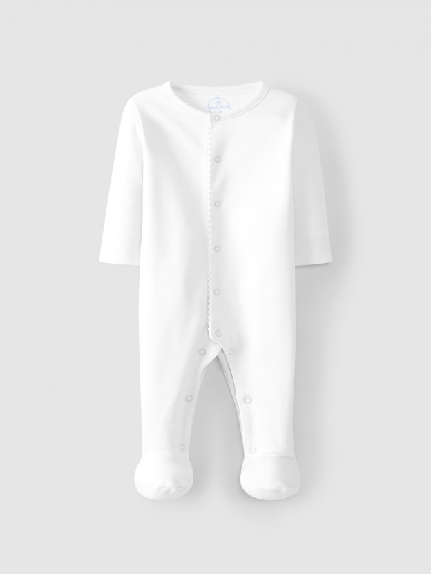 Babygrow avec détail de liseré Babygrow avec détail de liseré