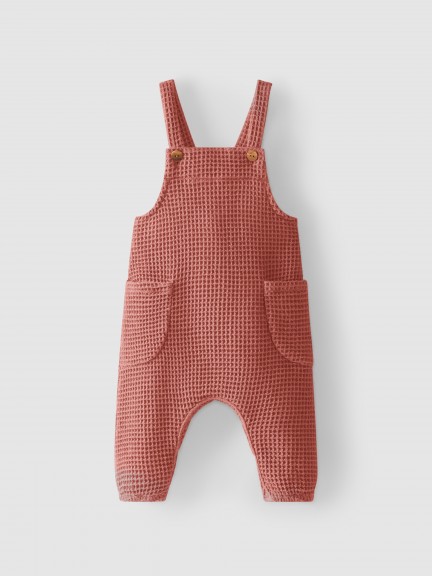 Dungarees waffle weave
