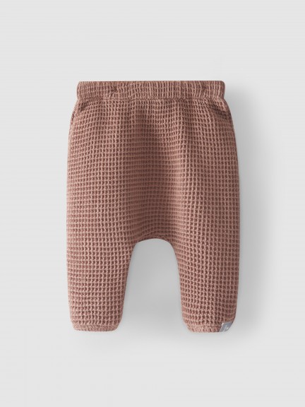 Pull-up pants waffle weave Pull-up pants waffle weave