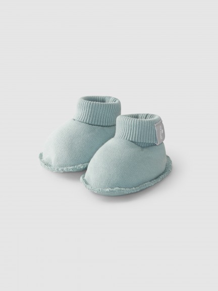Organic cotton booties
