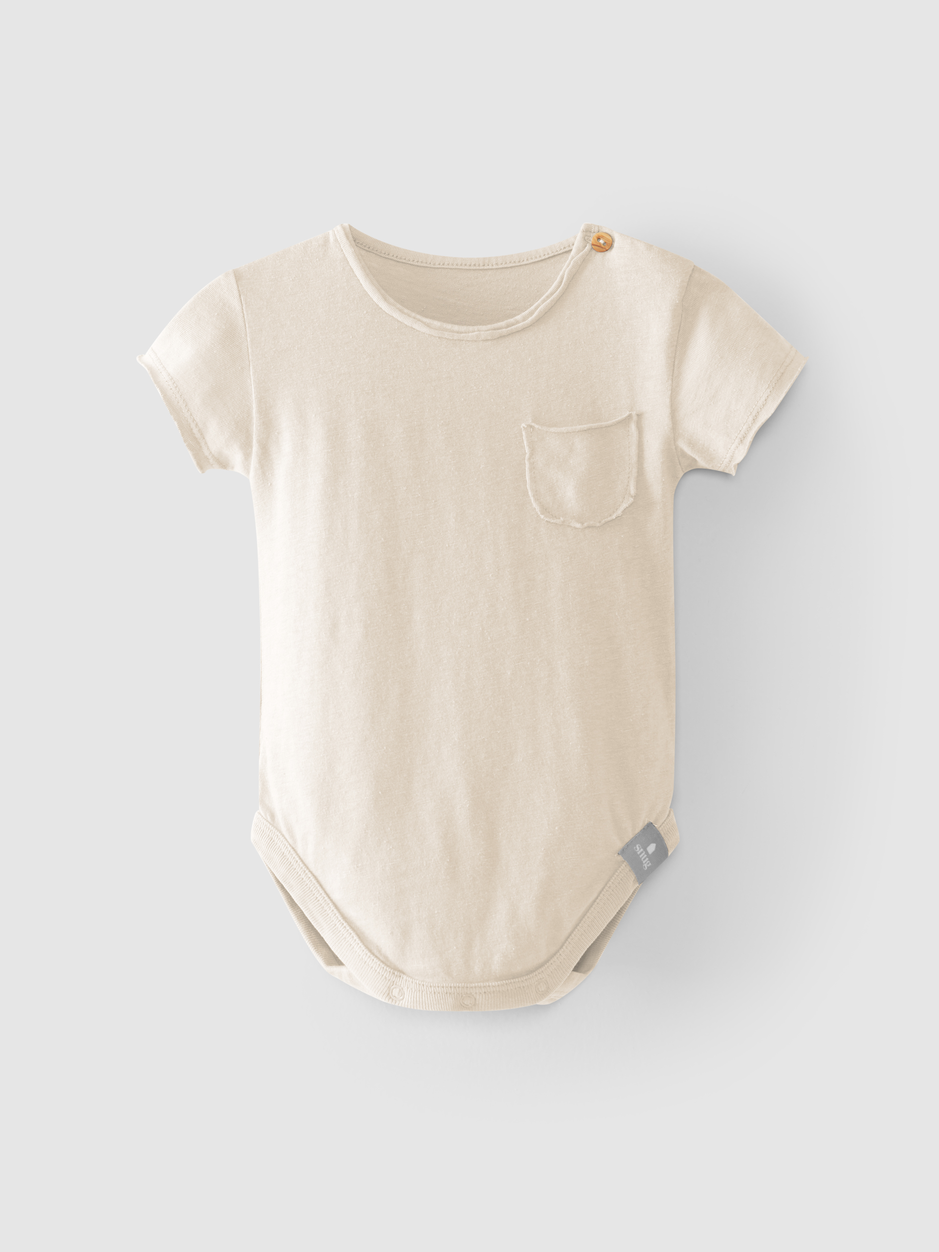 Bodysuit plain without collar