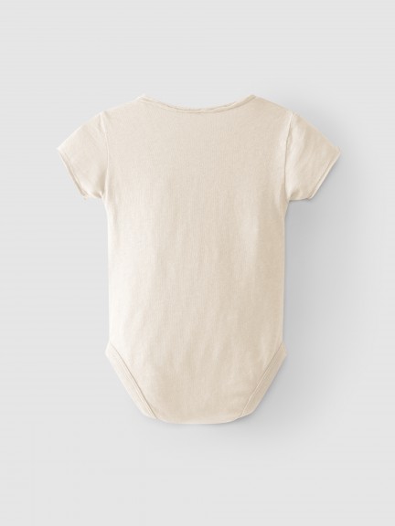 Bodysuit plain without collar Bodysuit plain without collar