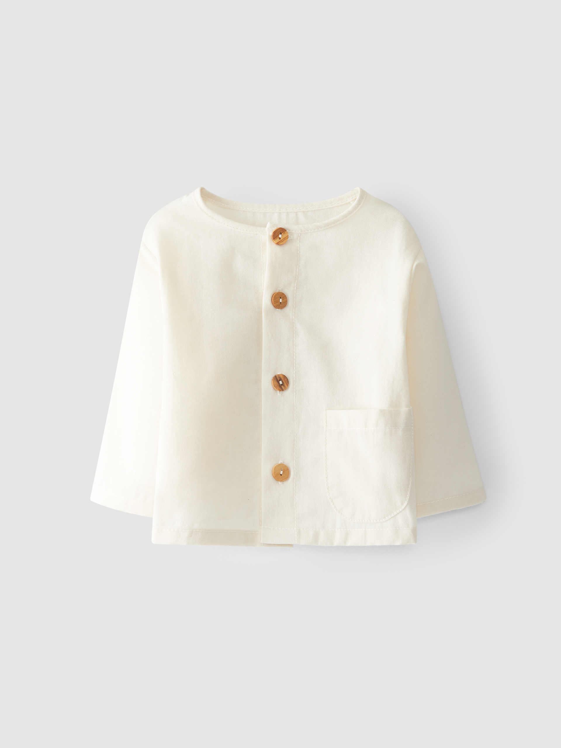 Camisa algodão orgãnico com bolso