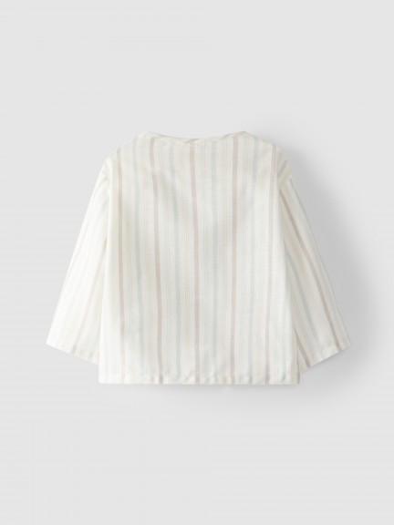 Shirt with pocket stripes Shirt with pocket stripes