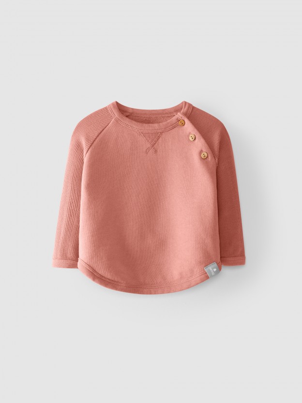 Sweater in plush