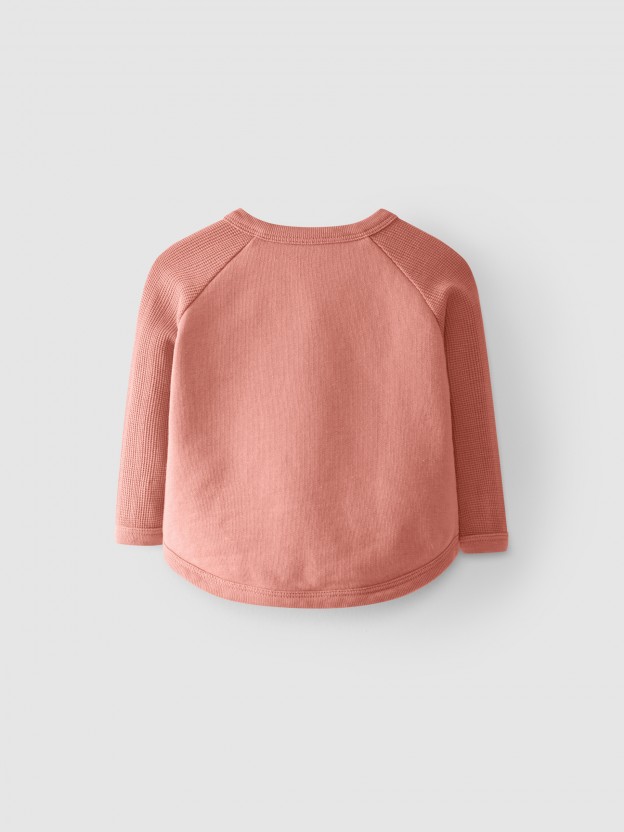Sweater in plush