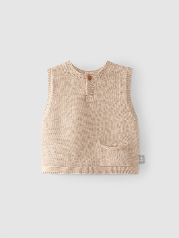 Gilet tricoté Gilet tricoté