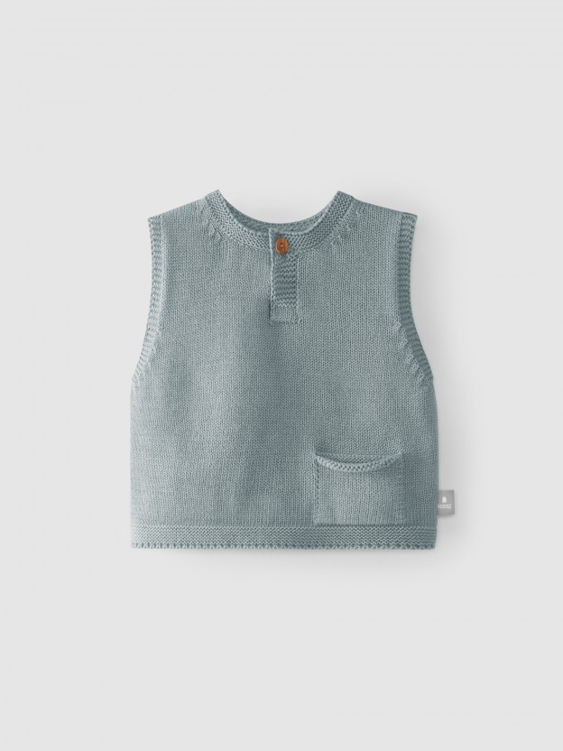 Knitted vest Knitted vest