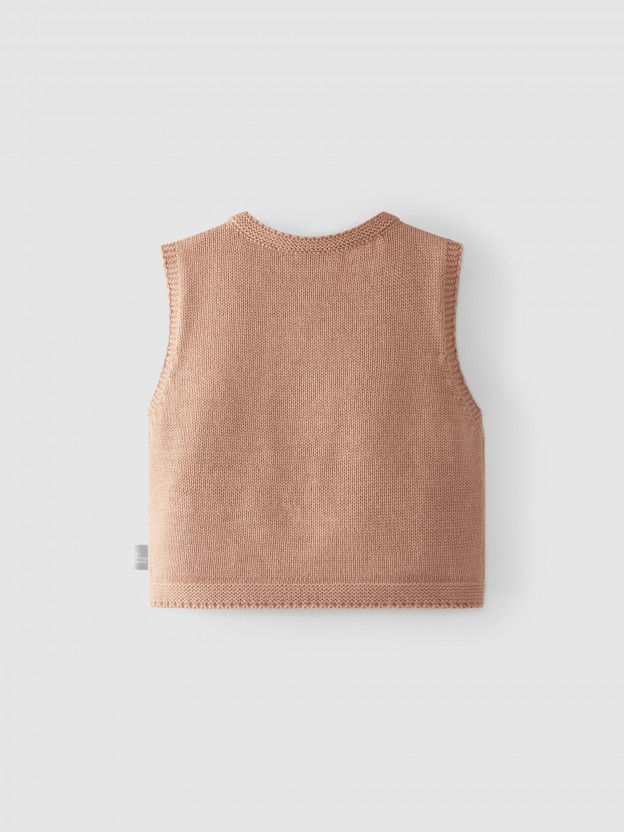 Gilet tricot�