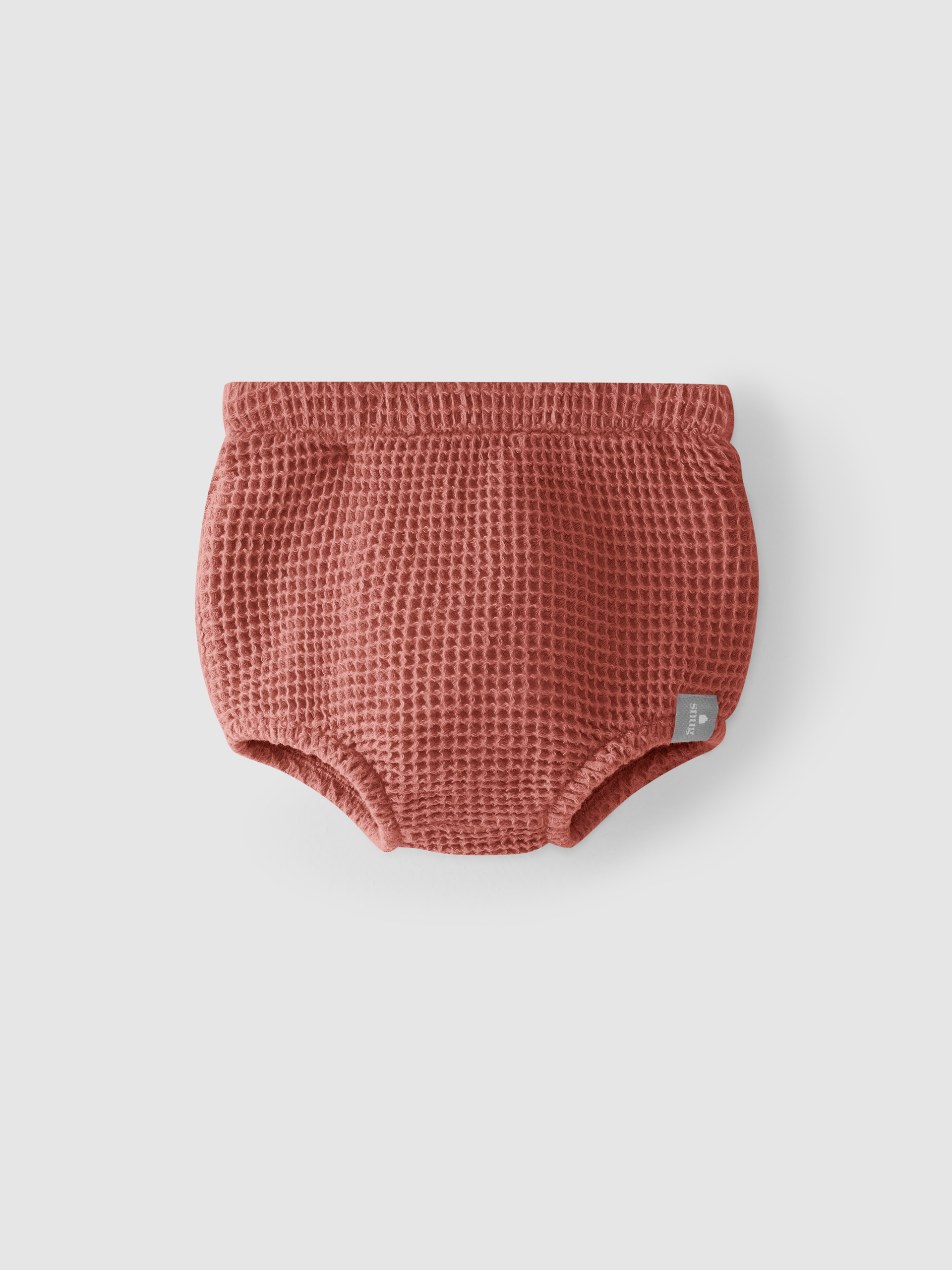 Cubre-pañal pull-up tejido waffle