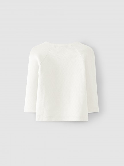 Organic cotton crossed undershirt Organic cotton crossed undershirt