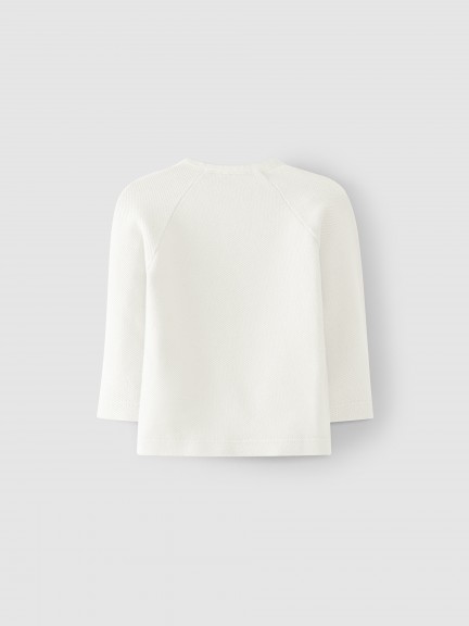Organic cotton crossed undershirt Organic cotton crossed undershirt