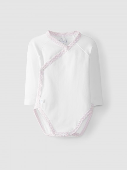Vichy plaid crossover bodysuit Vichy plaid crossover bodysuit