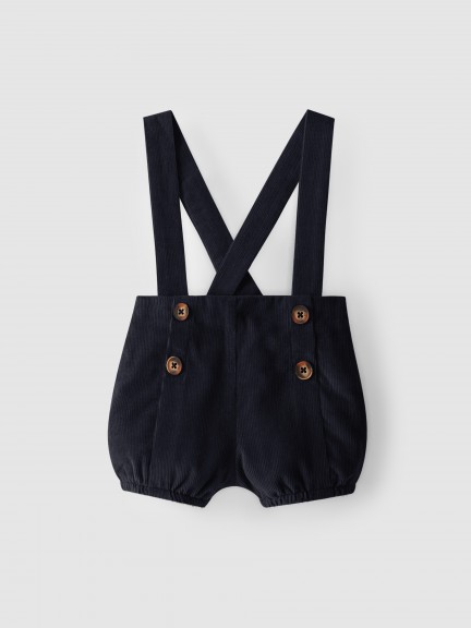 Short en pana con tirantes Short en pana con tirantes