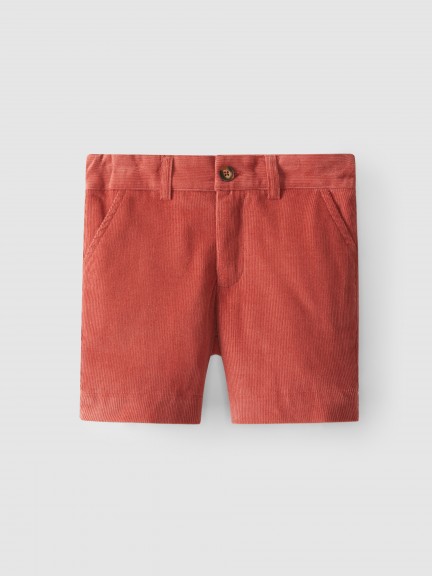 Short en velours ctel fin