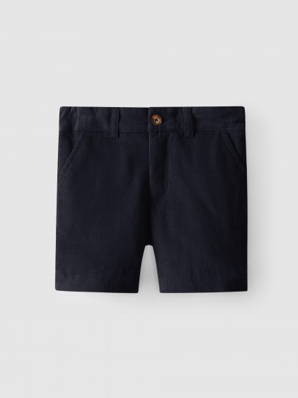 Thin corduroy shorts