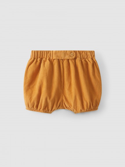Short en velours micro-c�tel�